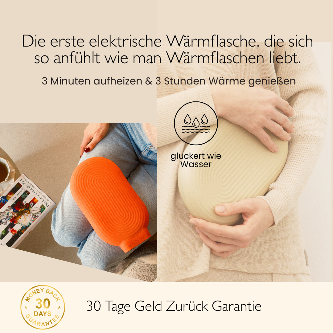 vaerm (coral)- elektrische Wärmflasche mit echtem Wärmflaschengefühl