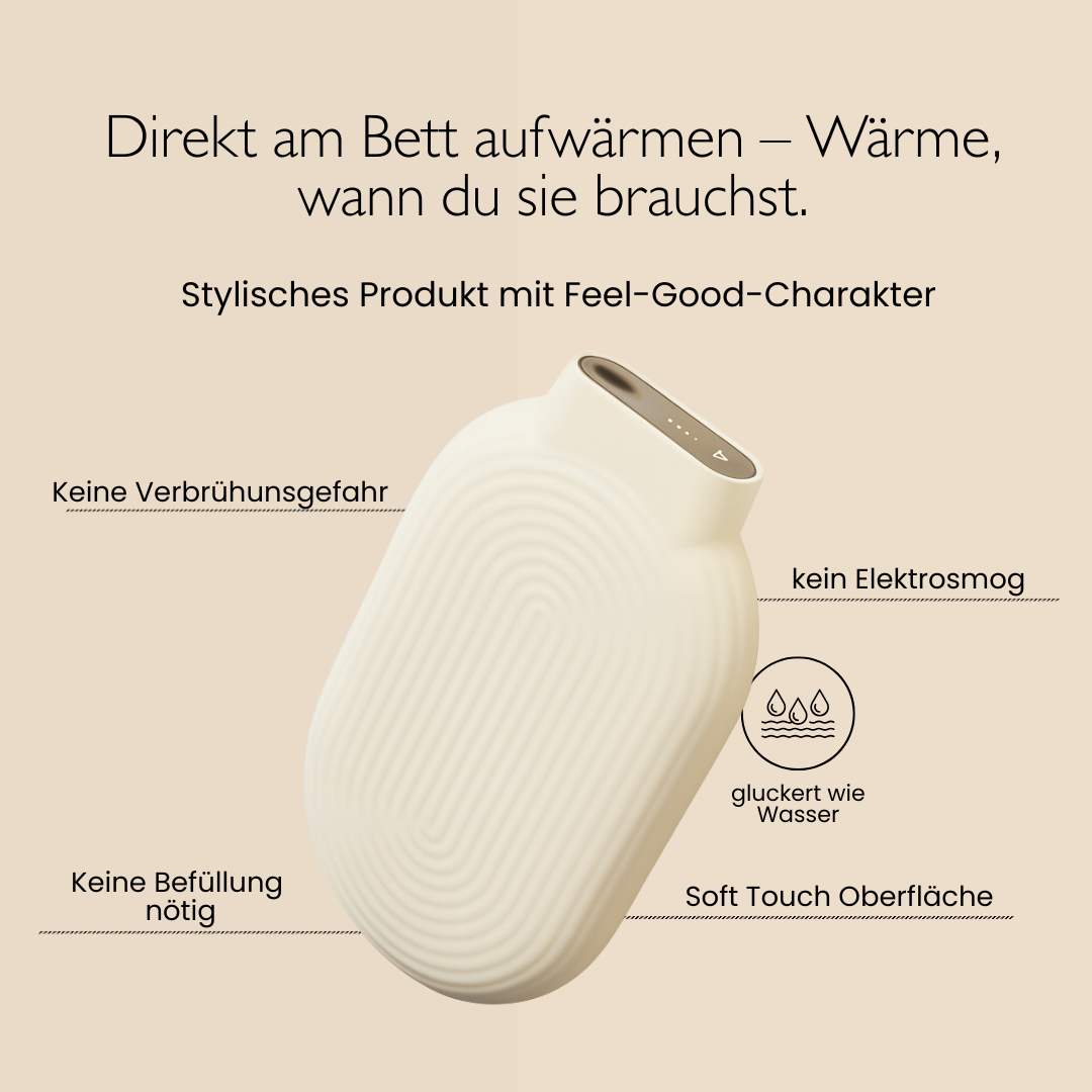 vaerm (silk) – die preiswerteste Wärmflasche für den Langzeitgebrauch, CE-zertifiziert für Sicherheit und in Deutschland für ein langes Leben entwickelt