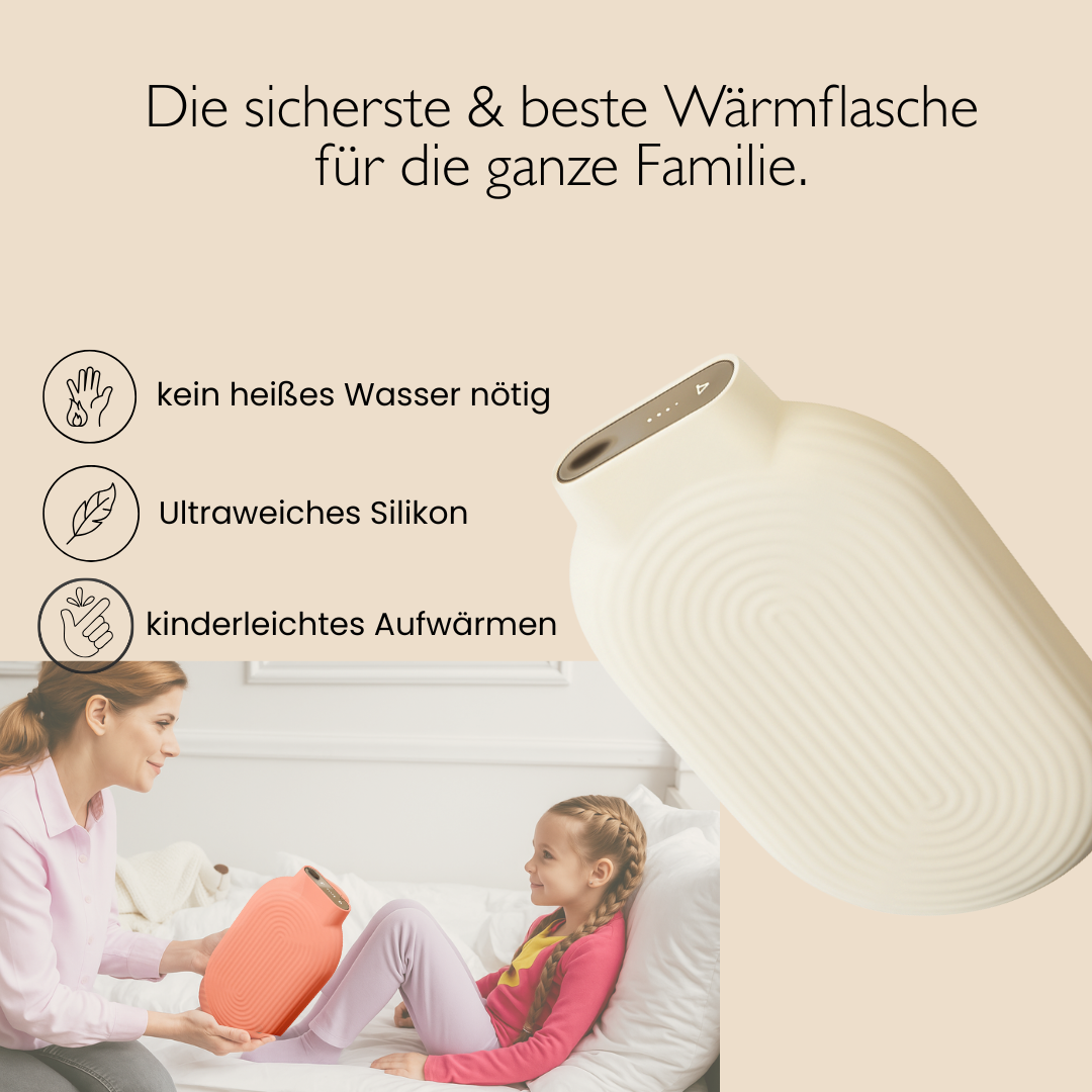 vaerm (silk) – die preiswerteste Wärmflasche für den Langzeitgebrauch, CE-zertifiziert für Sicherheit und in Deutschland für ein langes Leben entwickelt