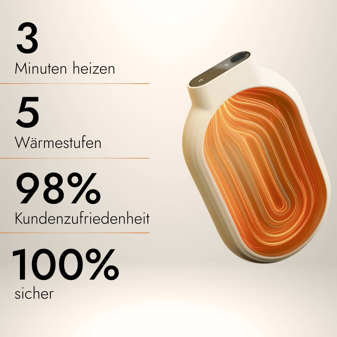 Vaerm - Die erste hochwertige elektrische Wärmflasche, die sich genau wie eine echte anfühlt