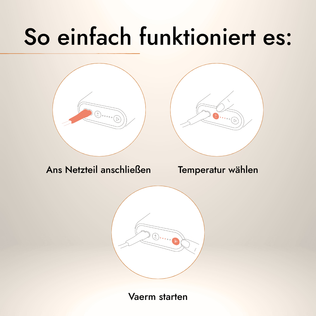 Vaerm - Die erste hochwertige elektrische Wärmflasche, die sich genau wie eine echte anfühlt