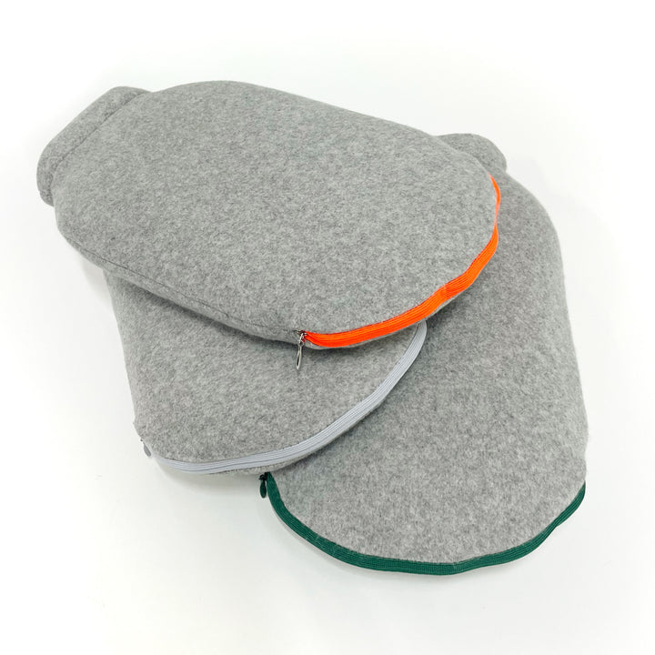 Cozy Cloud - Baumwollbezug Nebelgrau – grau