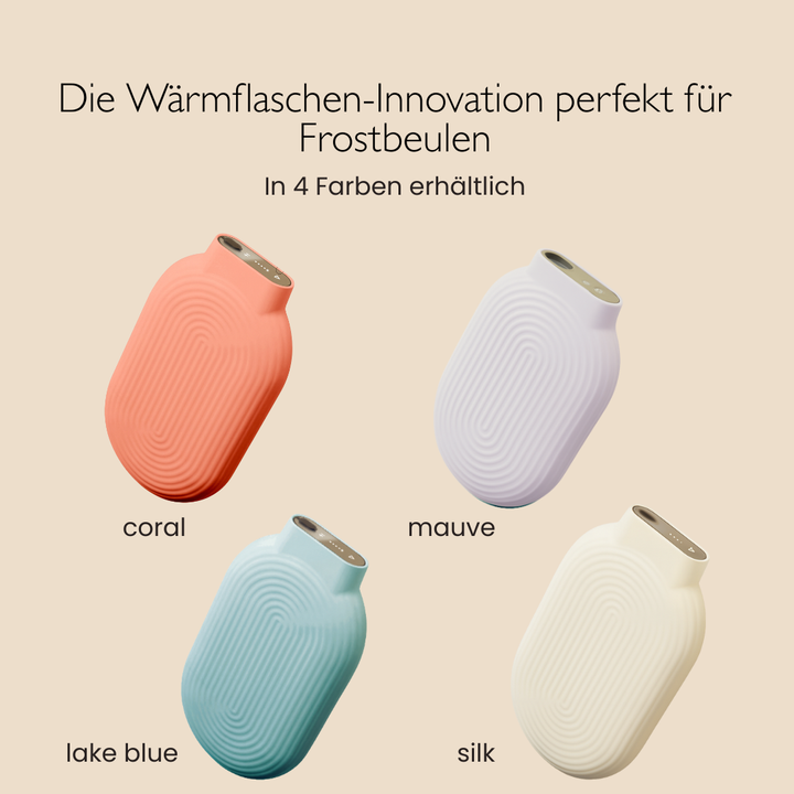 vaerm (silk) – die preiswerteste Wärmflasche für den Langzeitgebrauch, CE-zertifiziert für Sicherheit und in Deutschland für ein langes Leben entwickelt