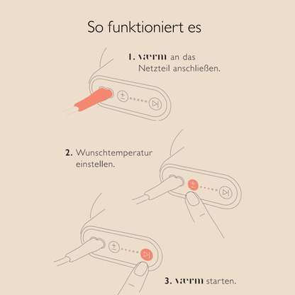 Vaerm - erste elektrische Wärmflasche mit echtem Wärmflaschengefühl